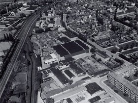 Luftfotografi Frederiksberg Vagtelvej ved Godthåbsvej. 1949.jpg
